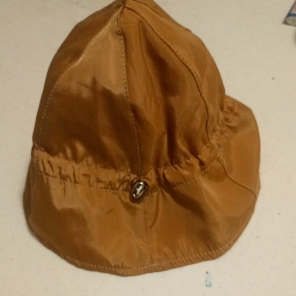 ☀️💦Foldable Packable Sun Rain Waterproof Tan Khaki Bucket Beach Hat PRICE FIRM - Picture 5 of 6